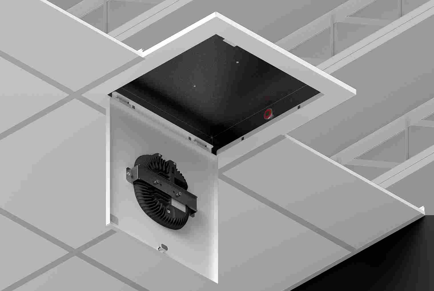 Oberon Wi-Tile Ceiling Enclosures 1047