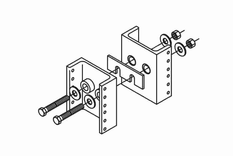 Rack Line-Up Spacer Kit for Four-Post Racks