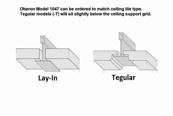 Oberon Wi-Tile Ceiling Enclosures 1047