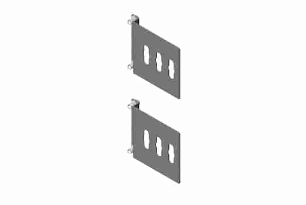 Standard PDU Bracket Kit for ZetaFrame Cabinet