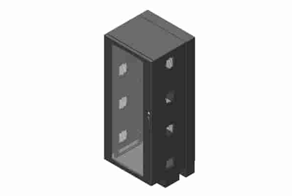 CUBE-iT Wall-Mounted Floor Supported Cabinet