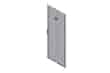 Single Perforated Metal Front Door for ZetaFrame Cabinet