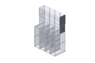 Elevate Adjustable Containment Solution End of Row Exhaust Duct Panel